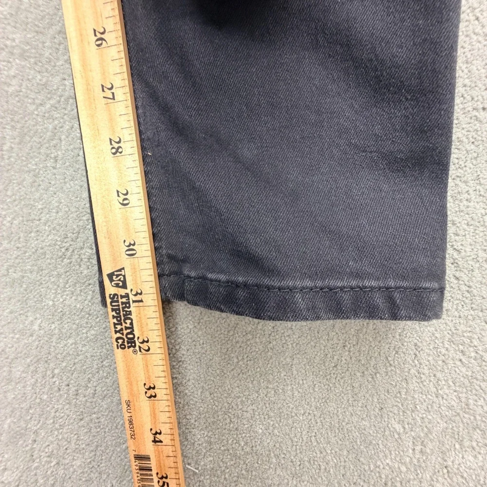 Levis 511 Black Label Slim Jeans Men's Size 32x32 Black Out Cotton Blend Denim